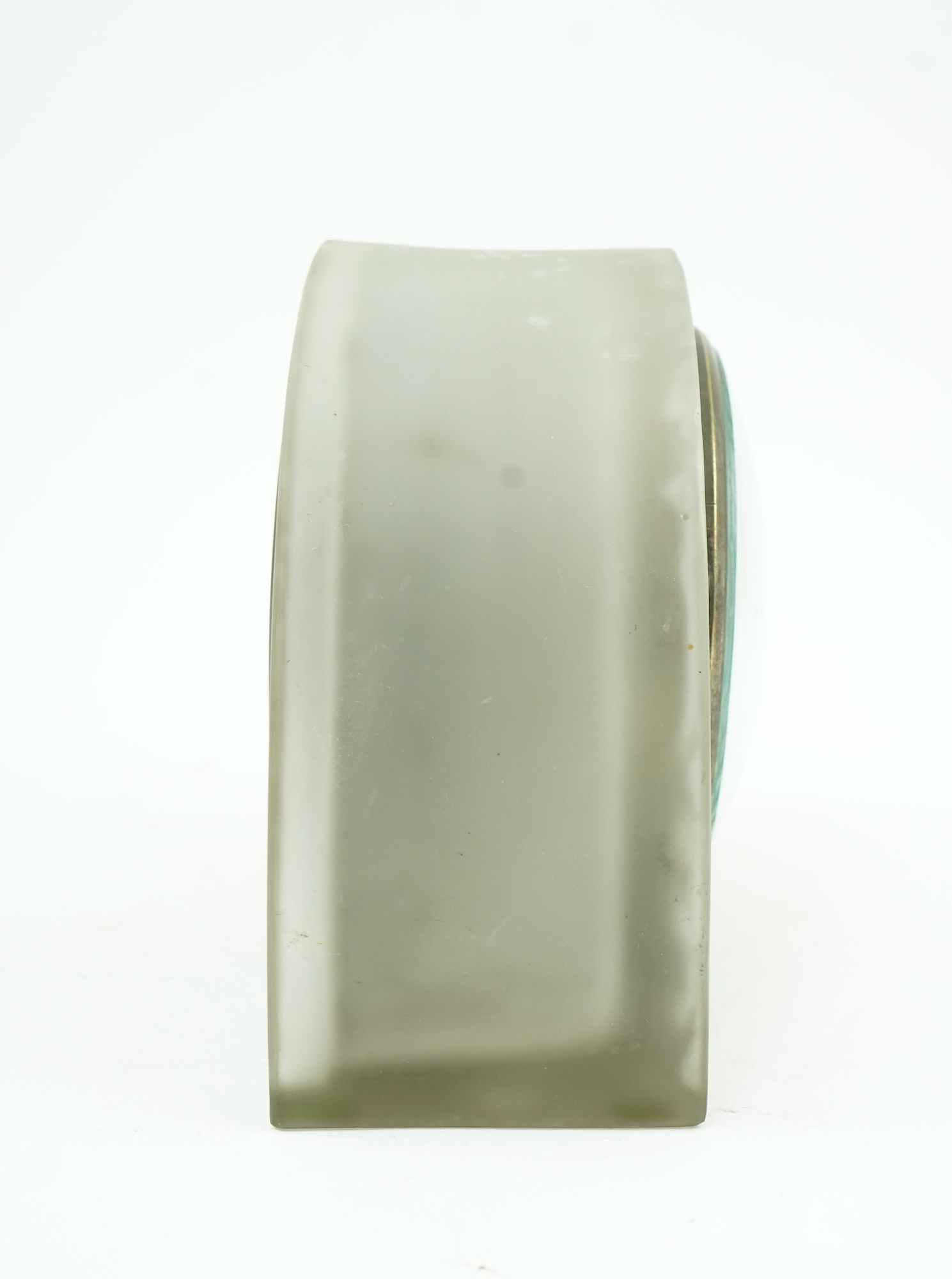 René Lalique for ATO: A ‘Moineaux’ glass mantel clock